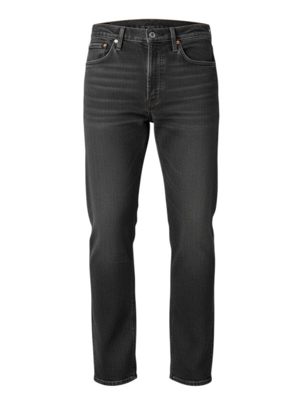 Levis Mens 505 Regular Fit Black Denim Jeans W38 L32